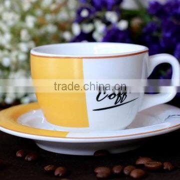 KC-3964 Haonai Goodquality porcelain coffee set, customized design coffee set