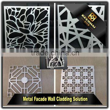 Laser Cutting Exterior Building Facade Panel Aluminum Curtain Wall Profile photo-5