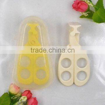 Multifunction Toddlers Safe Care Feeding Cut Baby Kid Food Crush Scissors photo-3