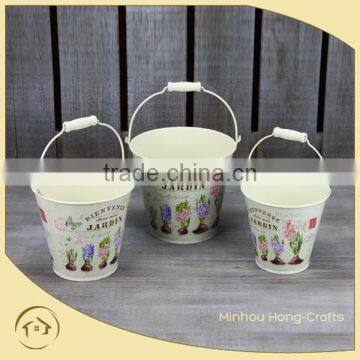 galvanized iron bucket garden pails iron garden wholesale buckets