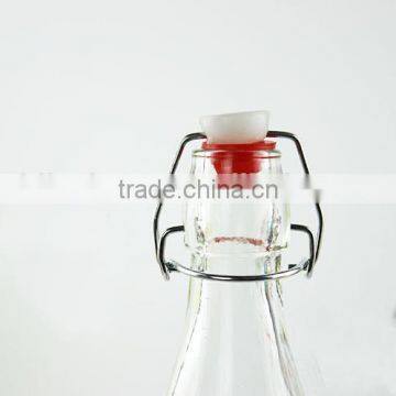 Colorful Spray Colored Glass Table Beer Bottle With Swing Top Lid photo-2