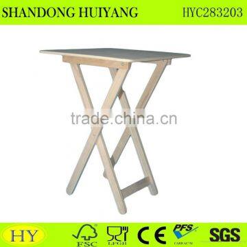 cheap FSC wood folding stool
