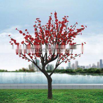 beautiful outdoor decorative peach flowerled tree light,led peach tree,decorative tree