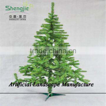 SJZJN 1533 Plastic Fake Christmas Tree Hot Sale Pine Neddle Tree High Quality Factory Price