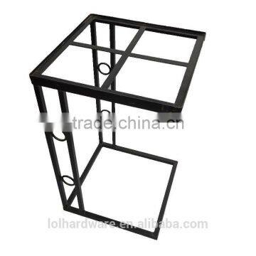 Patio metal plant stand, ourdoor flower stand