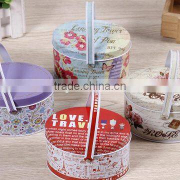 Canisters Wholesale Washing Products Tin Cans Handle Tin Box photo-4