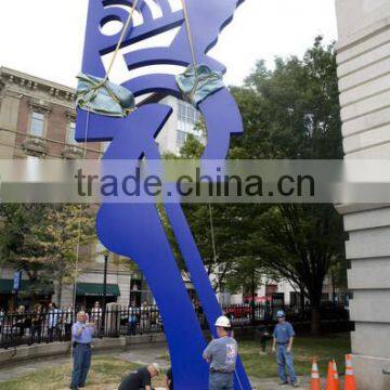 Garden Large Outdoor Decorate Metal Craft Stainless Steel Modern Sculpture photo-2