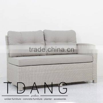 Watson Left Hand Wicker Bench - Vietnam Conservation Furniture photo-2