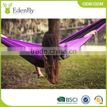 High Quality 210t Nylon Fabric Parachute Cotton Blue Hammock