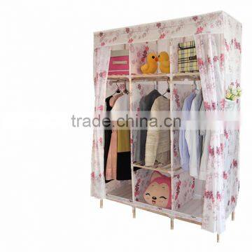 Mould Proof Mobile Foldable European Style Wardrobes photo-4