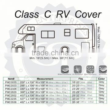 Deluxe 300D Polyester Waterproof Class C Caravan Motorhome RV Cover photo-2