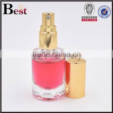 Pocket Red Glass Bottle 10ml Round 10ml Perfume Spray Bottle China Manufacturer photo-5