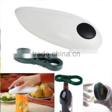The One Touch Automatic Electric Can Tin Bottle Opener No Hands Battery Operated photo-3