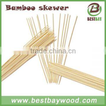 3.0x300mm Round Disposable Bamboo Skewer photo-4