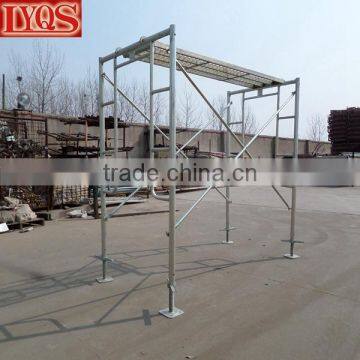 Walk Thru Rungs Type Steel Tube Scaffolding Frame Sets photo-3