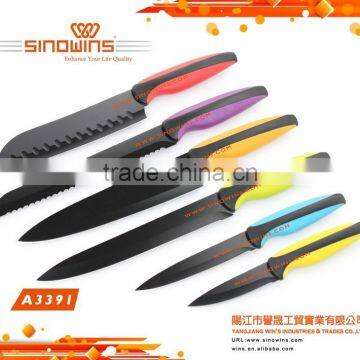 A3404-8 Super Quality 5pcs Stainless Steel Kitchen Knife Set With Non-stick Coating photo-6