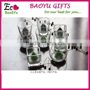 high quality hanging glass candle holders,Candlestick Vase Wedding , ball glass Home Decor Hanging