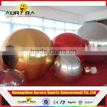 High quality durable inflatable mirror ball glitter ball stage decoration ball for sale