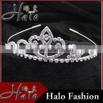 H172-019 Fashion Rhinestone Metal Beautiful Brides crown tiaras