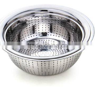 Stainless Steel Fruit Colander Vegetable Filter Strainer photo-3