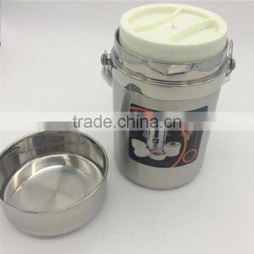 Anti-aging Stainless Steel FDA & LFGB Free Lunch Box Food Thermo Container photo-3