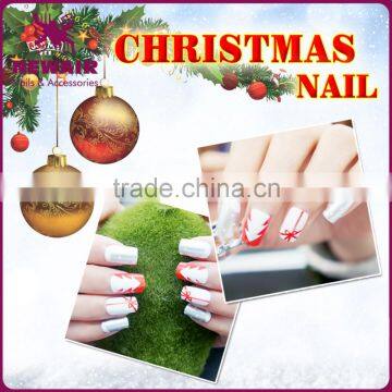 New Style Red Christmas Professional Artificial Nails photo-5