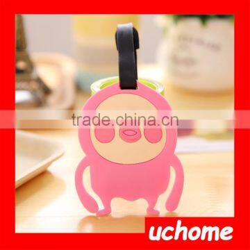 UCHOME Lovely Animal Cartoon Luggage Tag Different Shape Cute Luggage Tag photo-2