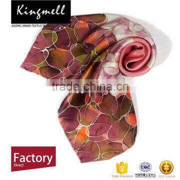 Square Silk Lady Scarf Customizable With Digital Printing photo-2