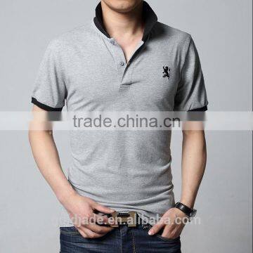 Fashion Style High Quality Custom Fitted Polo Shirts Wholesale Embroidered Logo Polo Shirts For Men photo-2