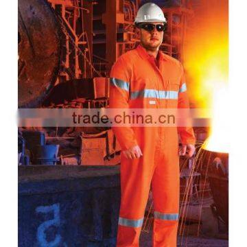 Working Suits Of Orange Colors For Workwear Reflective Safety Coverall photo-6