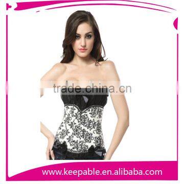 China Corset Manufacturer waist training corsets wholesale half cup corset bustier