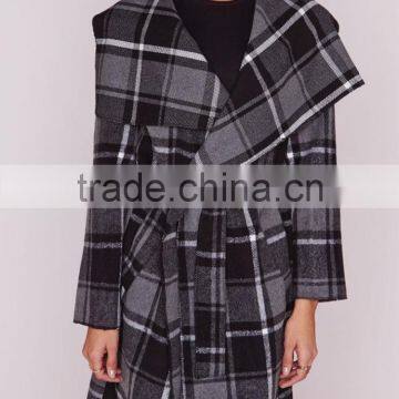 Ladies Fancy Printed Longline Waterfall Winter Coats photo-5