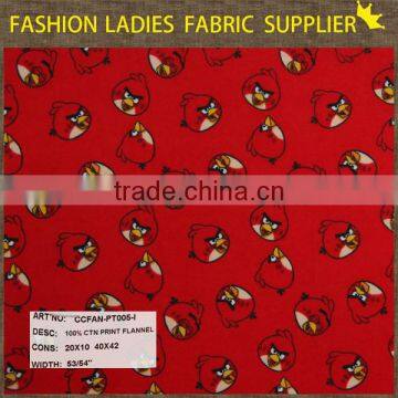 shaoxing textile new arrivals 100% cotton flannel print fabric flannel shirt flannel print cotton fabric