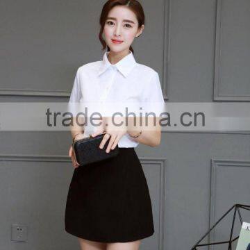 Made to Measure Cotton Shirt for Office Women photo-3