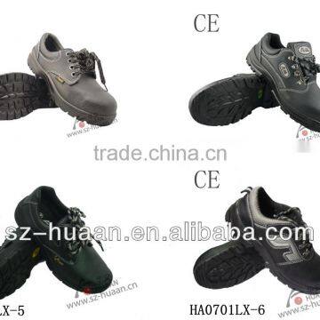 Steel toe and steel plate safety shoes