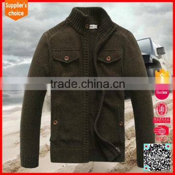 New fashion custom military uniform pullover military style sweaters for men