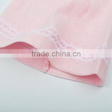 Long Sleeve Polo Neck Knitted Baby Clothes Romper With Hat photo-4