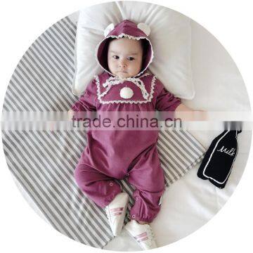 S17703A 2017 Children's Clothing Pajamas Newborn Baby Rompers photo-4