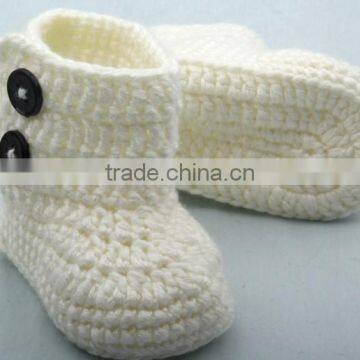 Wholesale New Fashion Girl Crochet Baby Booties photo-2