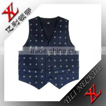 2014 Newest Safety Fabric Jacquard Vest for Boys