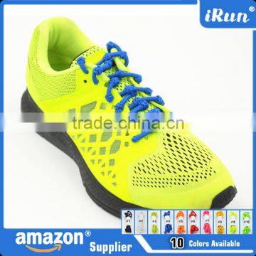 Self Gripping Knot Elasticated Laces, Triathlon Elastic Laces With Knots~Accept Custom photo-3