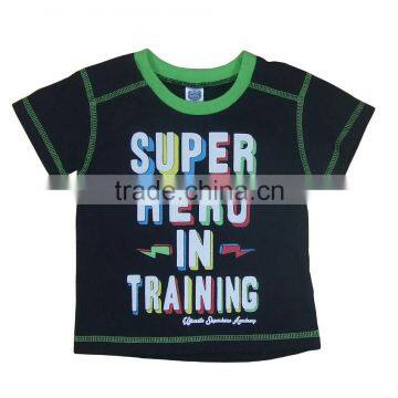 Kids Clothes,t-shirt Little Boy, Short Sleeve T-shirt, 100% Cotton T-shirt photo-4