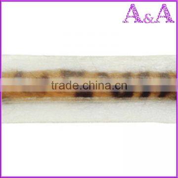Orange Wedding Dress Decorative Trim Materials Fabric Chemical Embroidery With Beads Cord Guipure Bobbin Lace photo-3