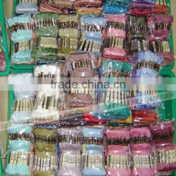 Wholesale Hot Threads 12 Pieces Embroidery Floss 100% Egyptian Cotton Cross Stitch Thread photo-4