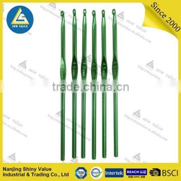 Fancy quality manufacturer directly supply aluminium knitting type crochet hook