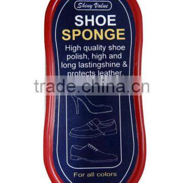 long lasting quick shine PU material shoe polish sponge