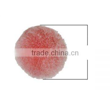 DIY Craft Decoration Orange Round 20mm Cashmere Pom Pom Ball photo-2