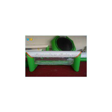 0.9mm pvc inflatable   water football  gate, inflatable water park games