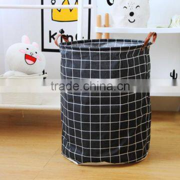 Children Storage Bag Laundry Organizer Bag Leather Handles for Kids Dirty Clothes photo-4