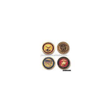 Die Struck Coin with Diamond Cutting